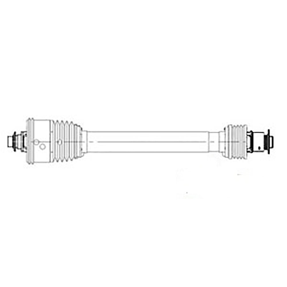 Complete Driveline for Bondoli & Pavesi Tractor Model 100 Series 80 EL CV Size 4