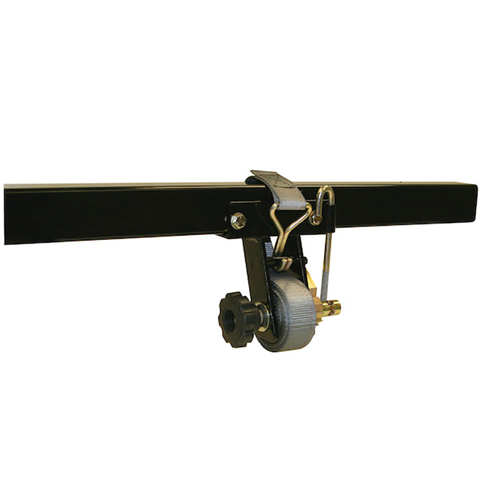 2 Square (angle) Mount Ladder Rack 1-1/2 Inch Ratchet Tie Down Straps 5480005