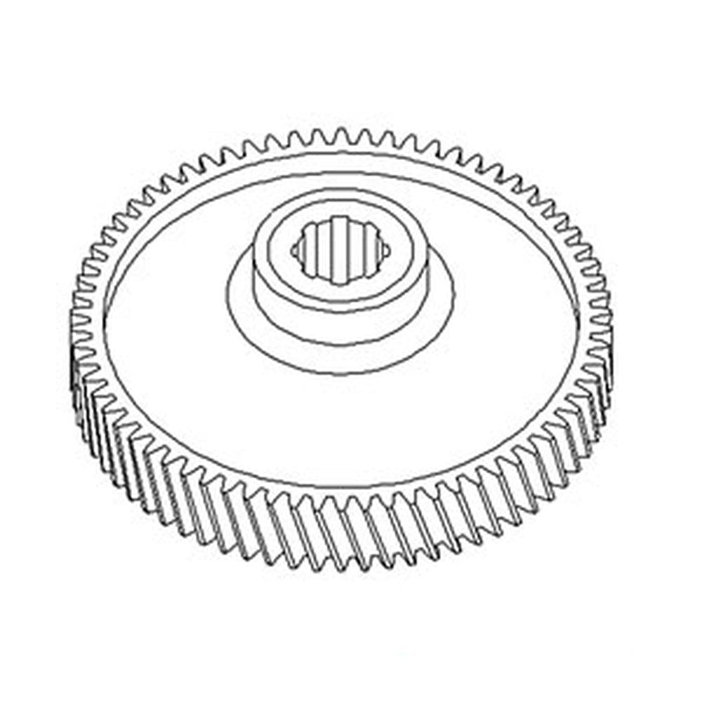 S.65967 Gear, Ipto Drive, Angle Tooth Fits Ford/New Holland