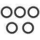 Qty 5: PTO Clutch Discs Fits Oliver Replaces E1658