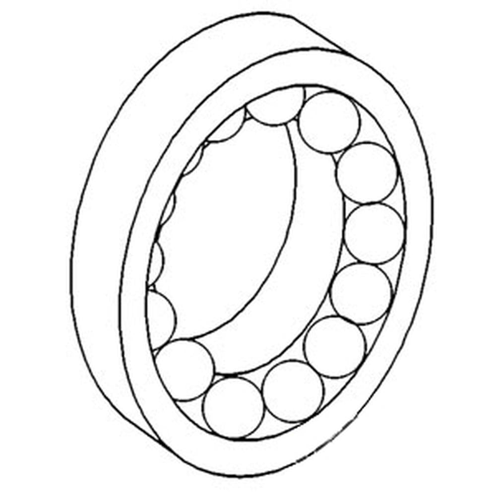 Steering Shaft Bearing and Race - Fits Ford - E1ADKN3556