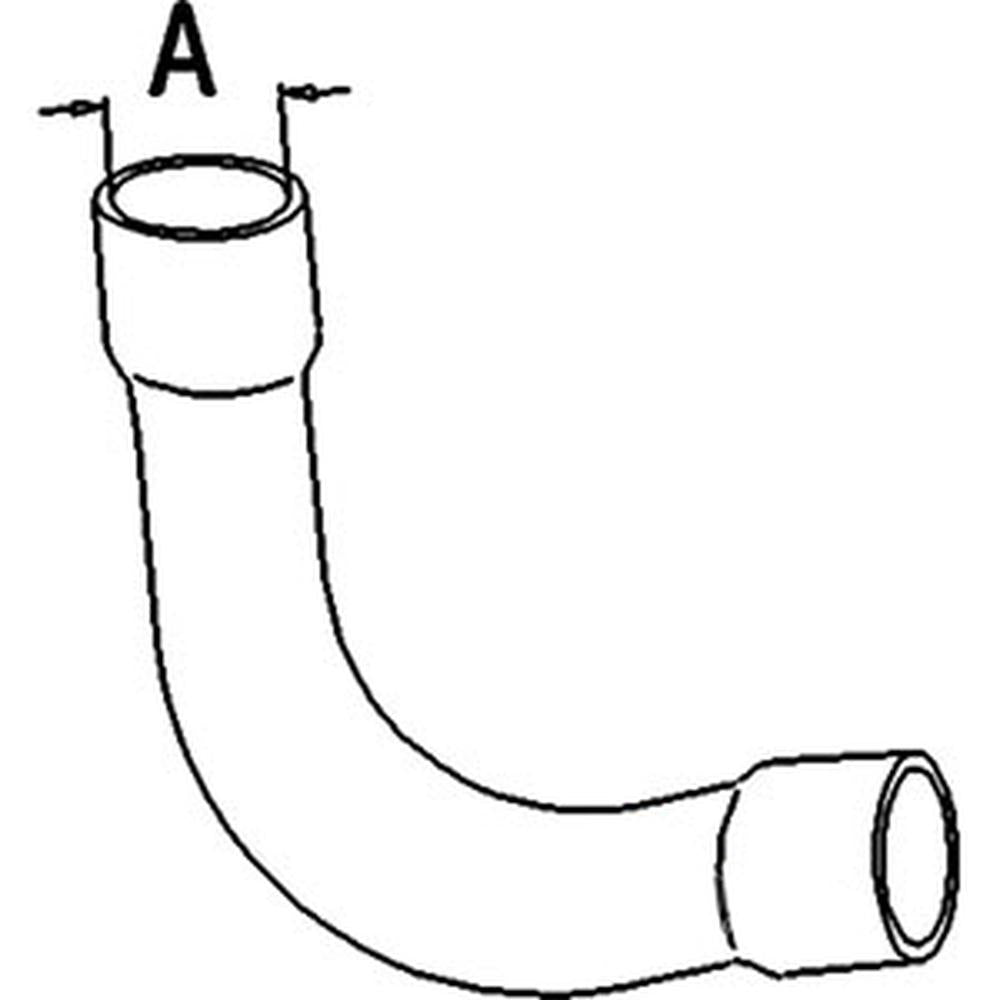 Top Radiator Hose Fits Ford/New Holland Replaces 81718084
