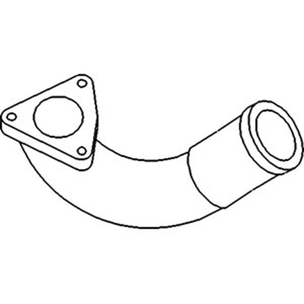 Exhaust Elbow E1ADKN9488 Fits Ford New Holland Major Power Major Super