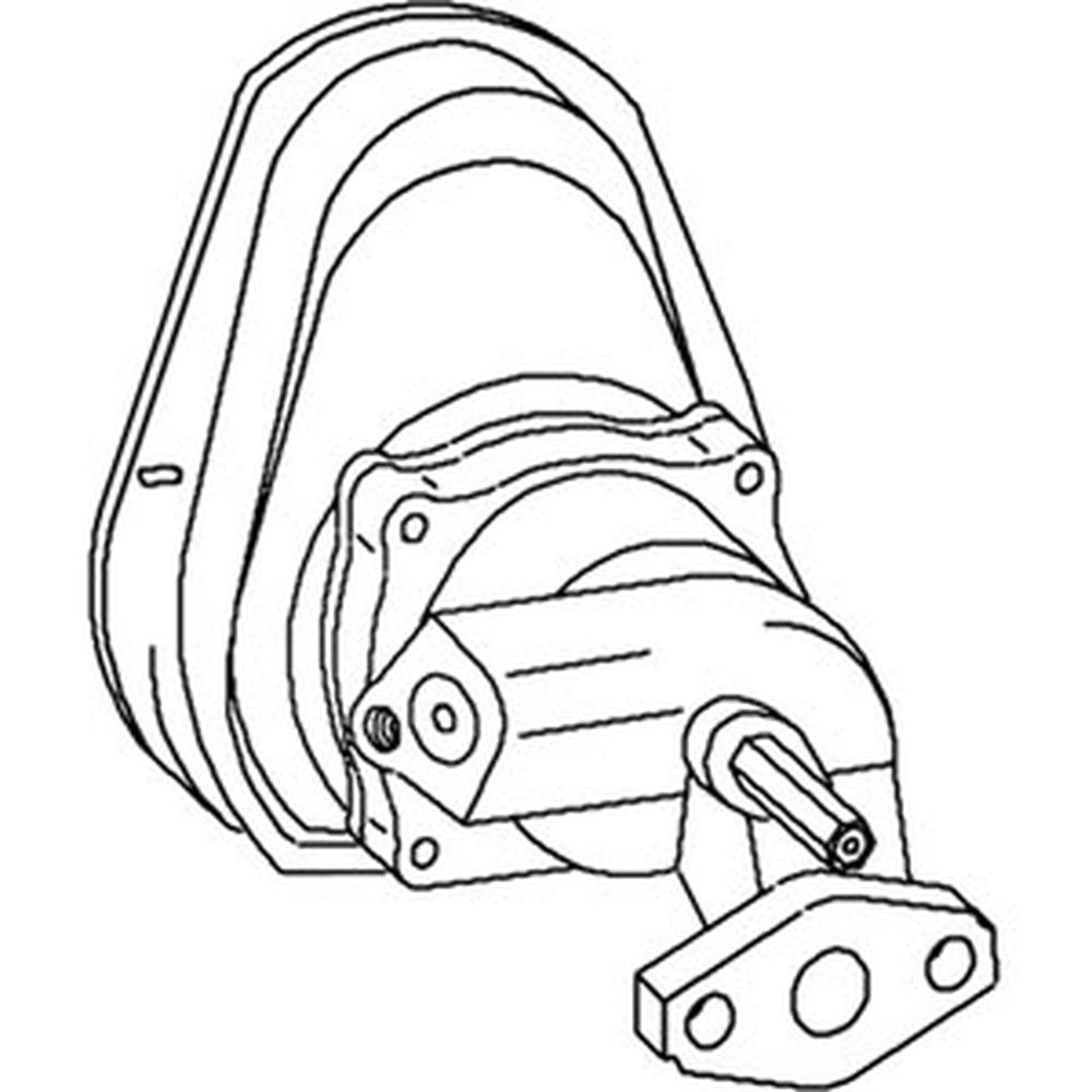 Oil Pump Fits Ford 6610 4000 3000 4110 4600 2600 2000 3600 Fits New Holland