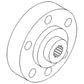 E1NNN777AB PTO Drive Plate Fits Ford 5000, 5100, 5200, 7000, 7100, 7200 5600+