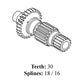 83960506 Main Transmission Shaft Fits Ford/New Holland 5000 5100 5200 5600 6600