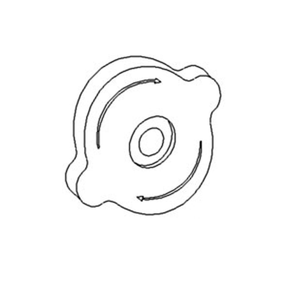 Radiator Cap Fits Ford 2610 3610 4110 4610 5610 6610 7610 7710 (1981 & up)