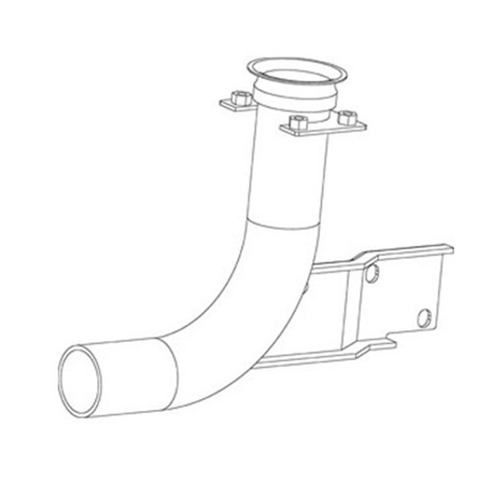 Exhaust Inlet Pipe Elbow Fits Ford New Holland Models E3NN5246BA11B E3NN524