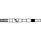 E3NN725BB PTO Shaft Fits Ford New Holland Tractor 340A 345C 445A 455D 540B