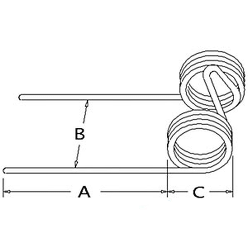 Baler Tooth Fits Universal Products Replaces 6473-43153