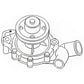 E6NN8501AC Water Pump with Backplate Fits Ford New Holland TW15 7810 8210