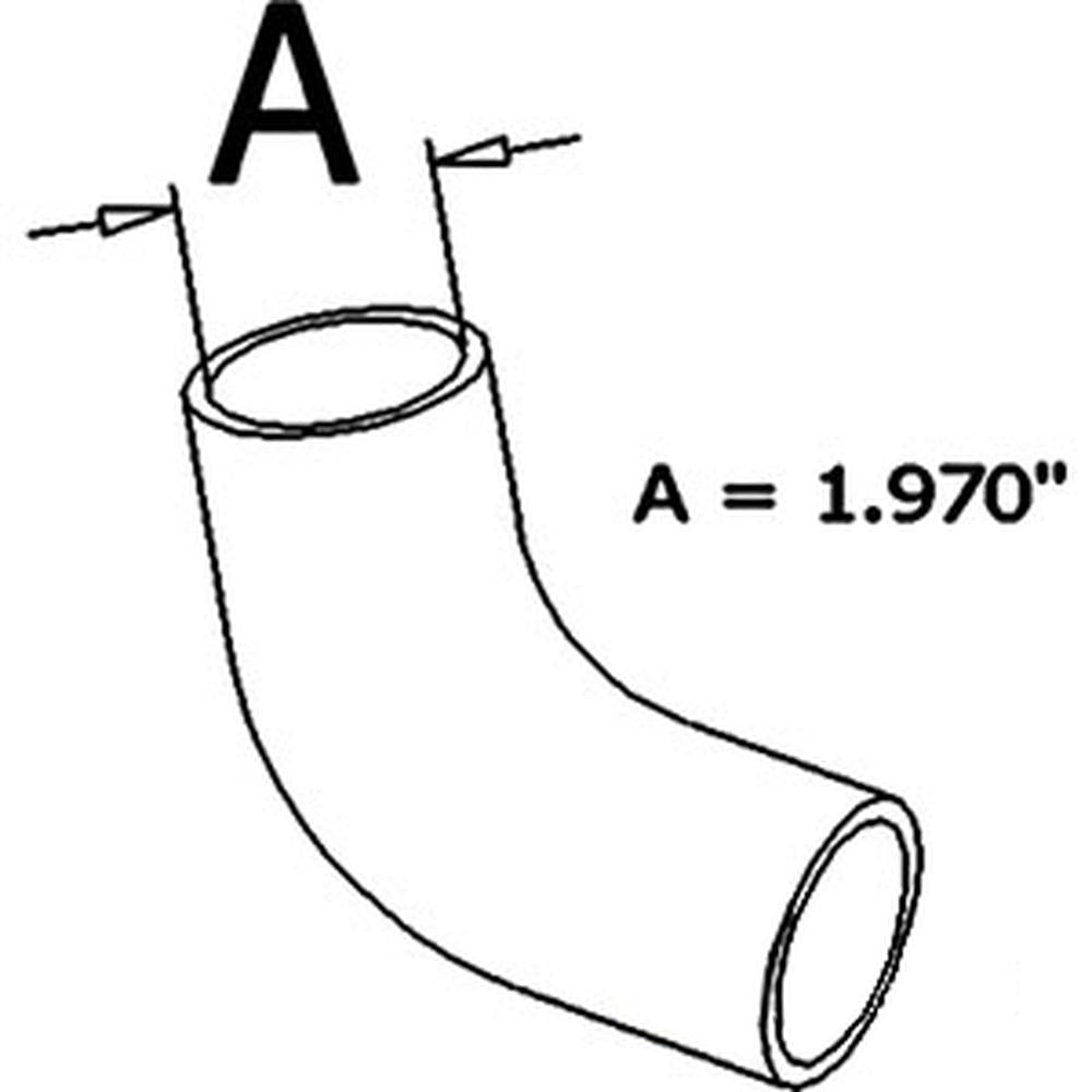Lower Radiator Hose Fits Ford/New Holland Replaces 83976368