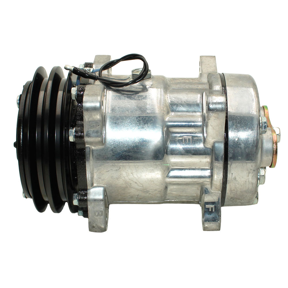 E8NN19D629AA Compressor Sanden Style Fits Ford/New Holland 7110 7740 ++ Tractors
