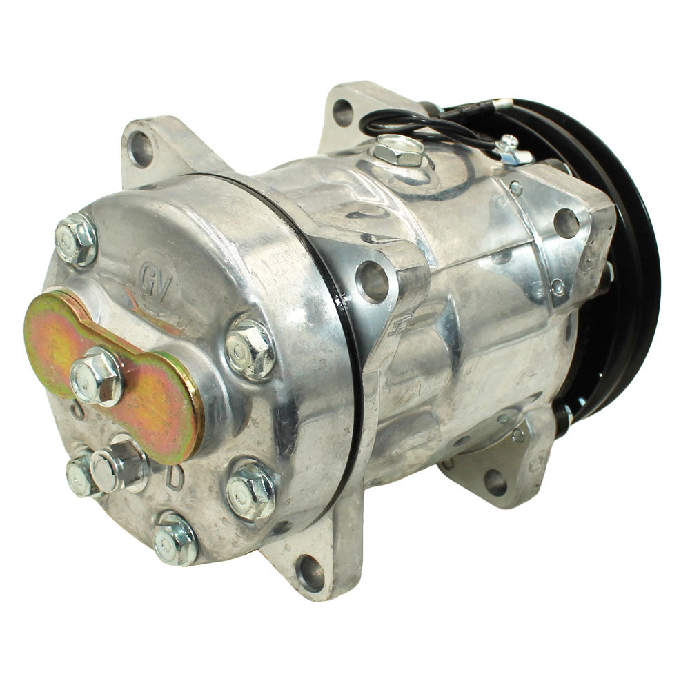 A/C Compressor with Clutch Fits Ford/New Holland Replaces 6630