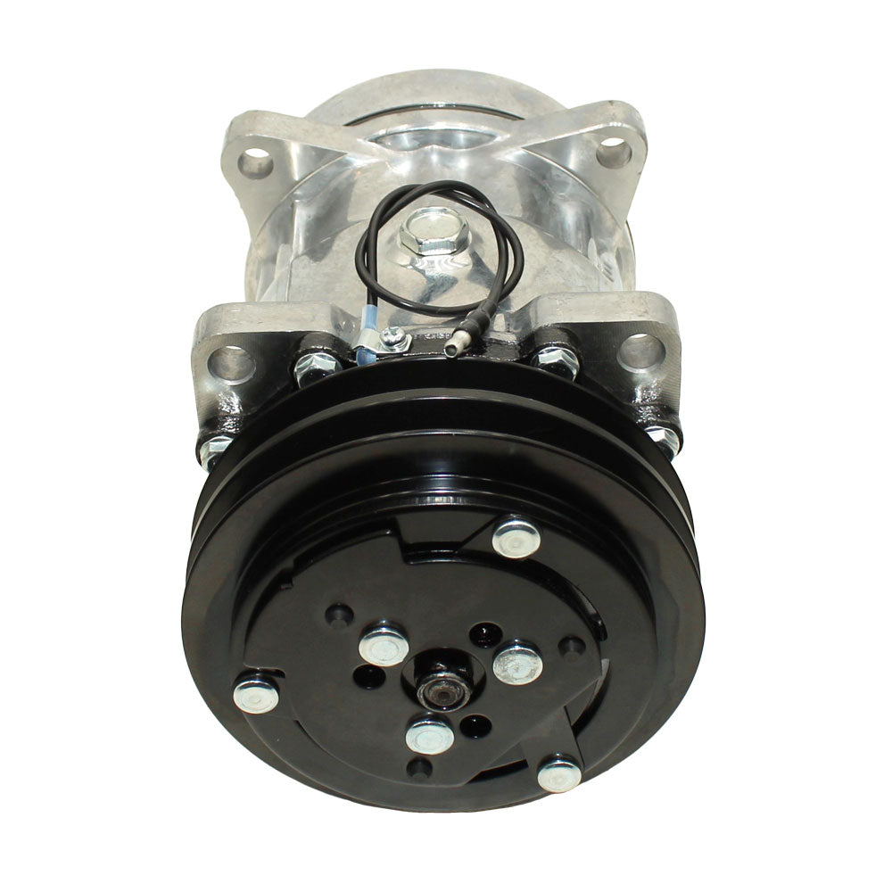 E8NN19D629AA Compressor Sanden Style Fits Ford/New Holland 7110 7740 ++ Tractors