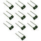 To fit Fits John Deere Mega Wide Round Baler teeth 10-pk {A-E90235}