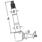Universal Spindle Fits Ford/New Holland Replaces E9NN3105EB