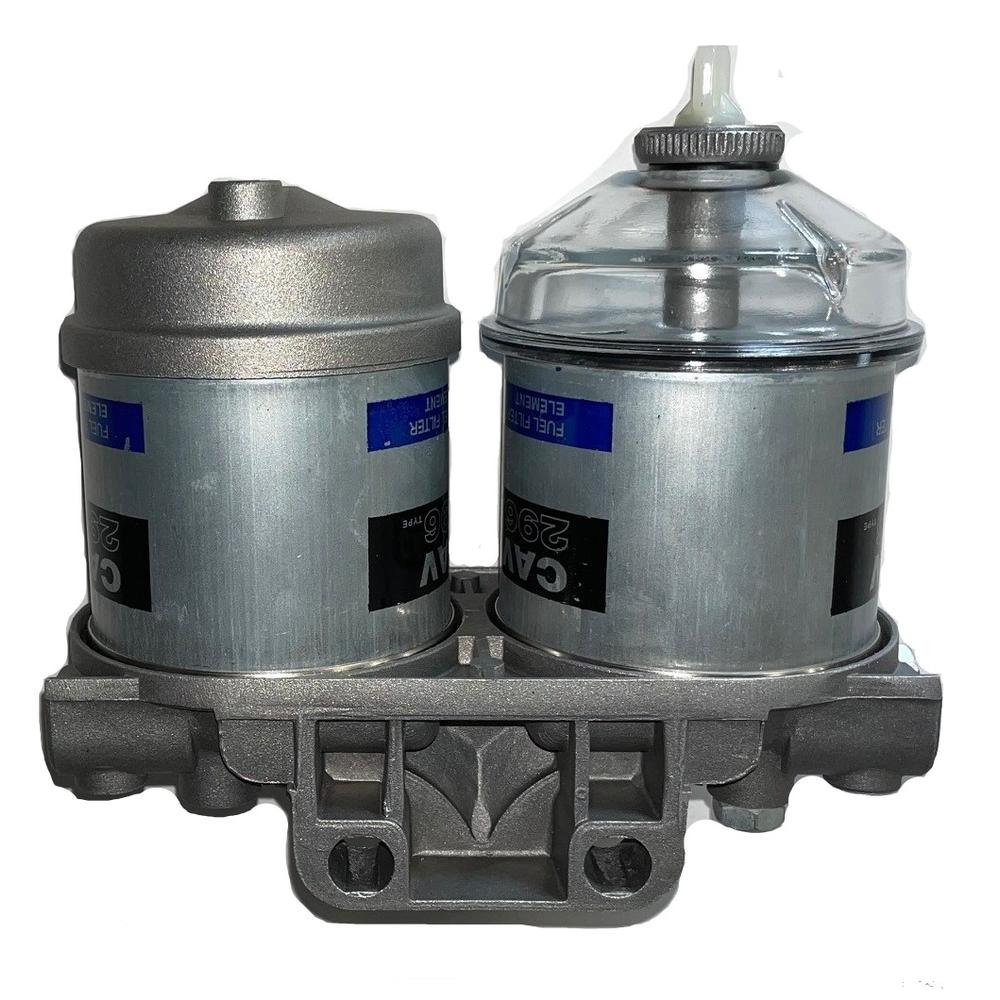 EBPN9N166AA Fuel Filter Assembly, Dual W/ Glass Bowl Fits Ford, Fits New Holland