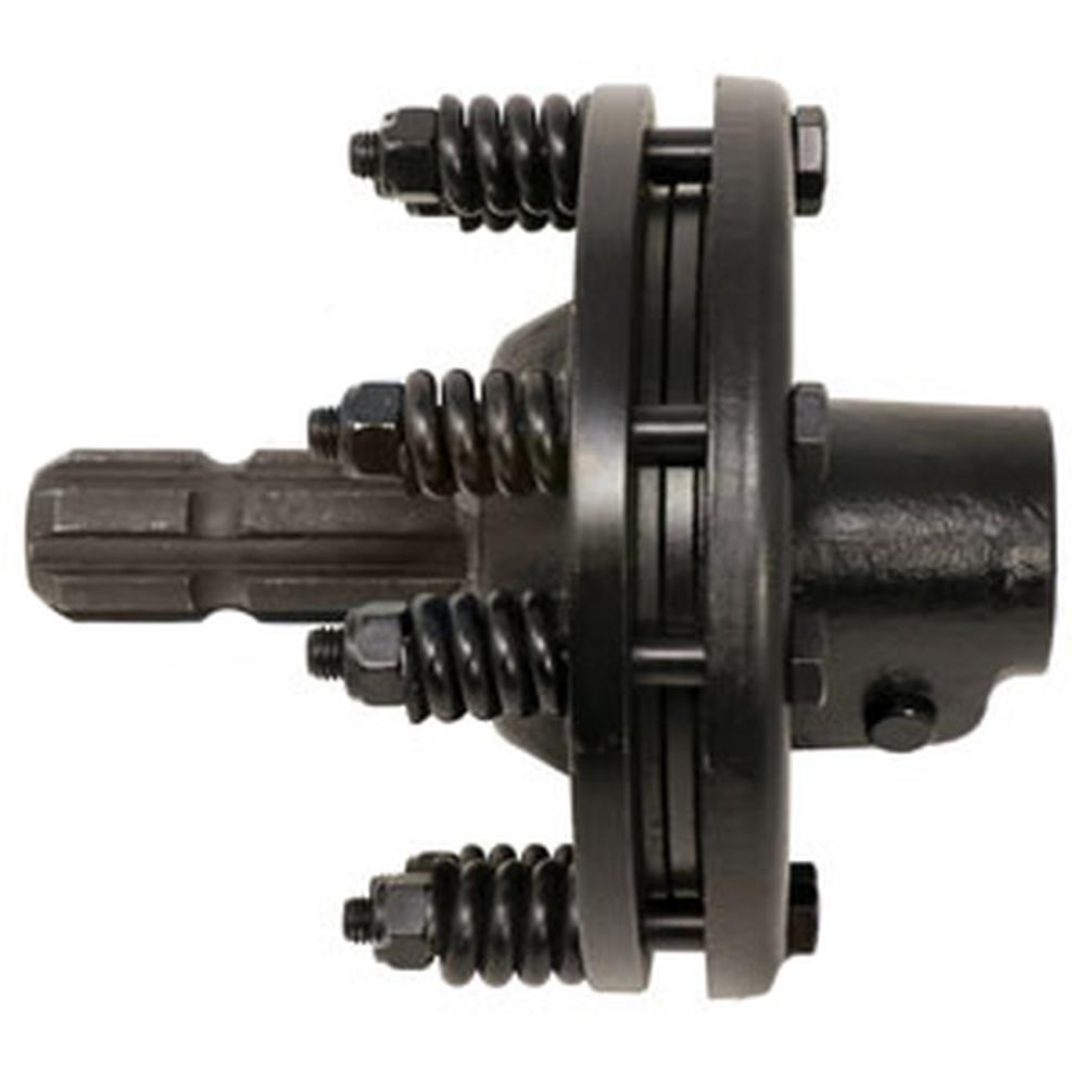 ECC0020 PTO Slip Clutch Torque Limiter 1.375 in x 6 Spline Male and Female