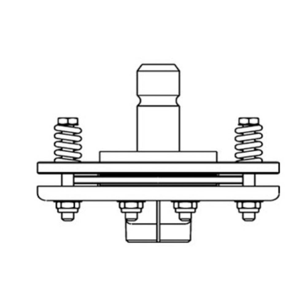 ECC0020 PTO Slip Clutch Torque Limiter 1.375 in x 6 Spline Male and Female