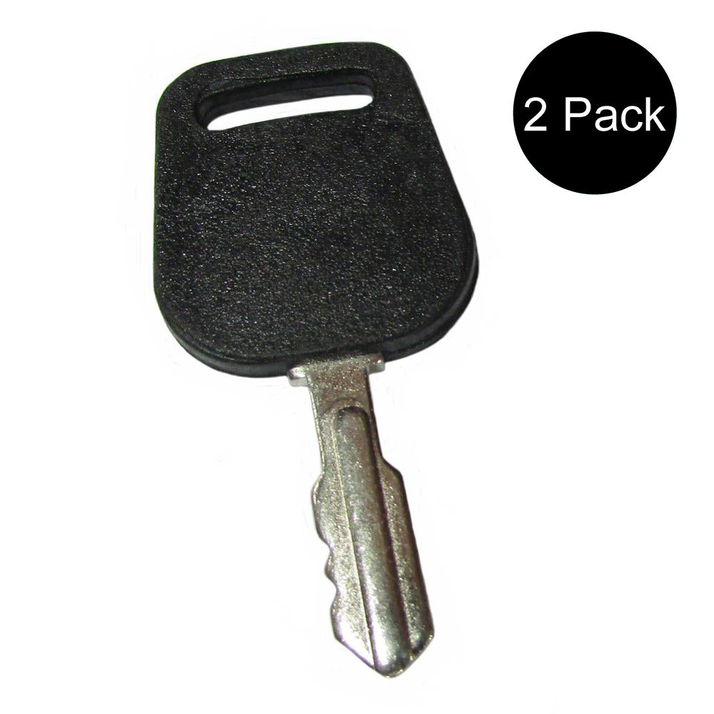 (Pack of 2) Starter Switch Key for Bush Hog 99070, Fits Craftsman 140403, 411932