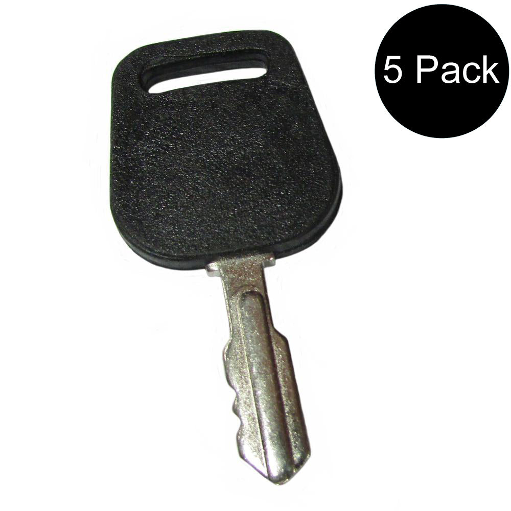 (Pack of 5) Ignition Starter Switch Key Fits Briggs and Stratton 1714054,