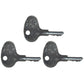 Qty 3: Key(s) Fits Universal Products Replaces 123243