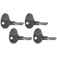 Qty 4: Key(s) Fits Universal Products Replaces 123243
