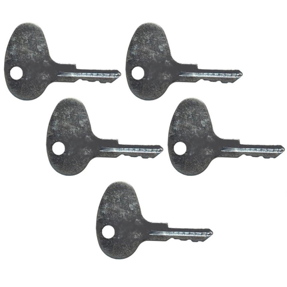 Qty 5: Key(s) Fits Universal Products Replaces 123243