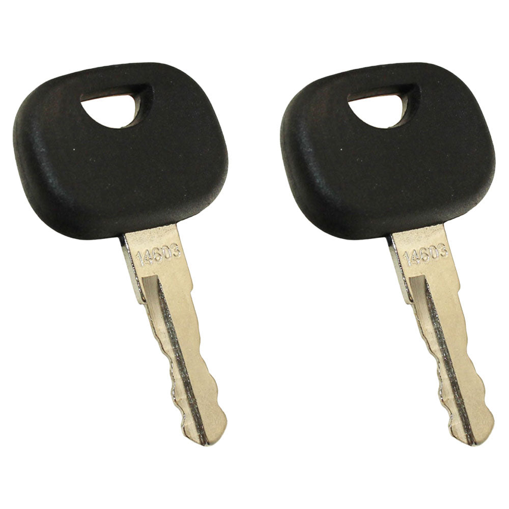 Qty 2: Key(s) Fits Caterpillar Replaces 8U9569