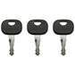 Qty 3: Key(s) Fits Universal Products Replaces 11306919