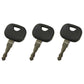 (3) - Ignition Keys fit Skytrak 8035807 3 pcs. Key Set APK75 5119S