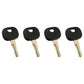 4 Pcs 14603 Stamped Key Fits Ford/New Holland Backhoe Models