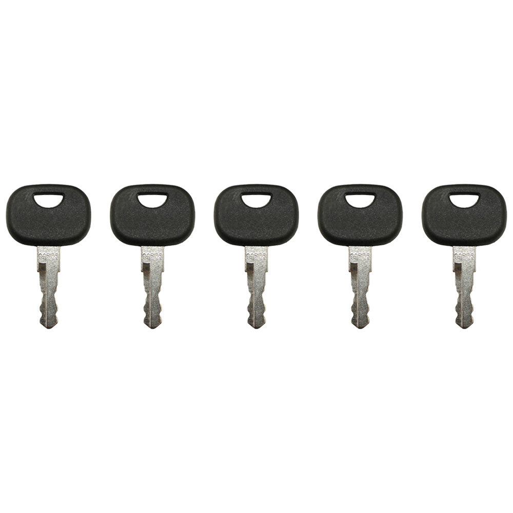 14603 Pack of 5 Keys Fits Ford New Holland NH & Fits JCB Backhoe Models