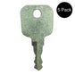 14607 Pack of 5 Keys for Various Volvo Mini Excavator Loader Models