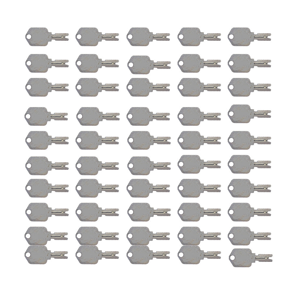 Qty 50: Key(s)
 Fits Ford/New Holland Replaces ELI80-0090_x50