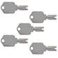 51335040 Pack of 5 Keys For Gradall Telehandler Models