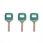 Qty 3: Key(s) Fits Volvo Replaces 11039228