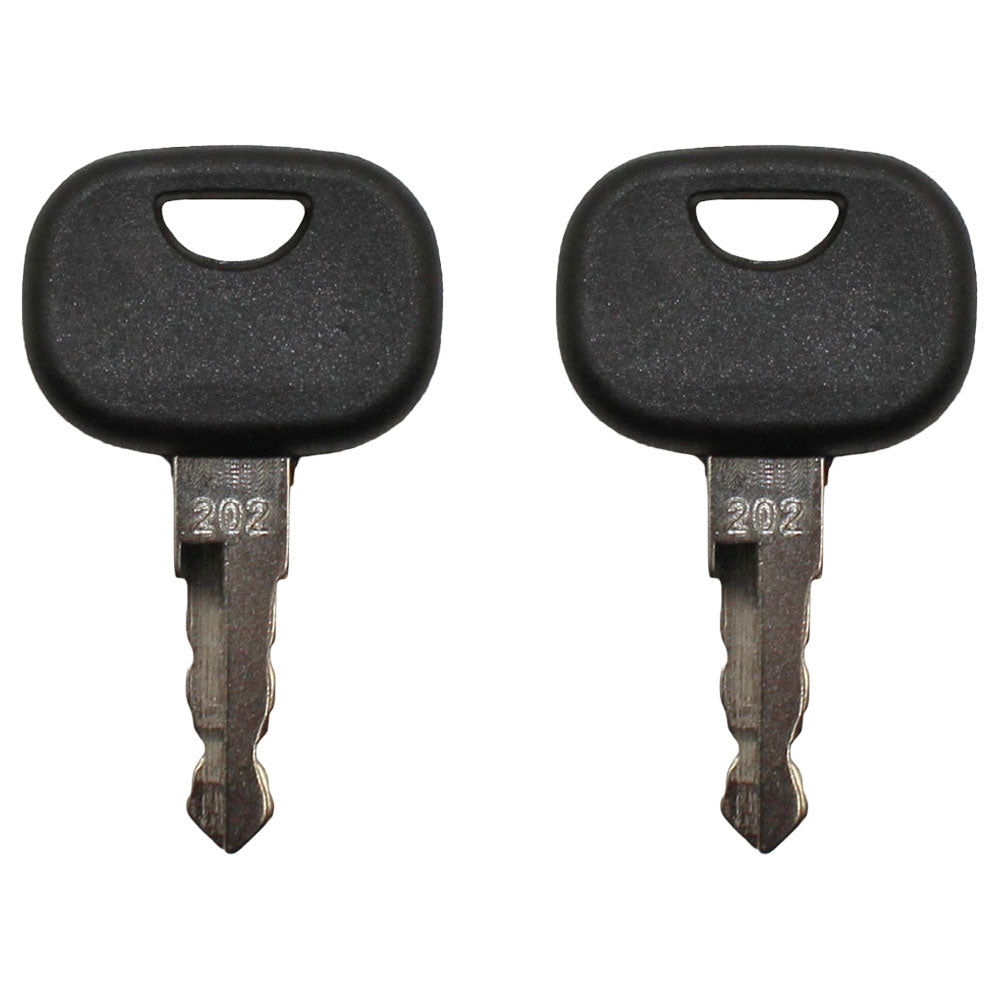 2 IGNITION KEYS Fits John Deere Fits JD 6330 6403 6420 6430 7130 7230 110TLB