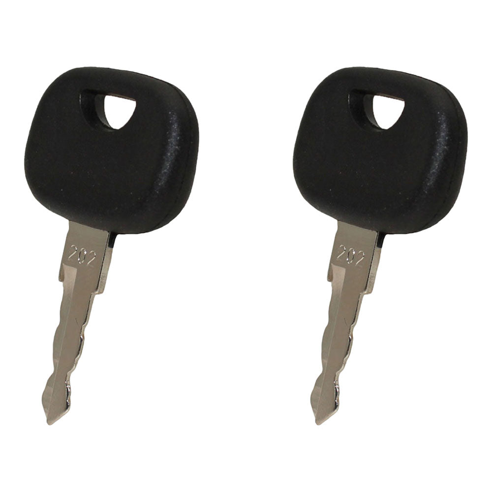 Qty 2: Key(s) Fits John Deere Replaces 202