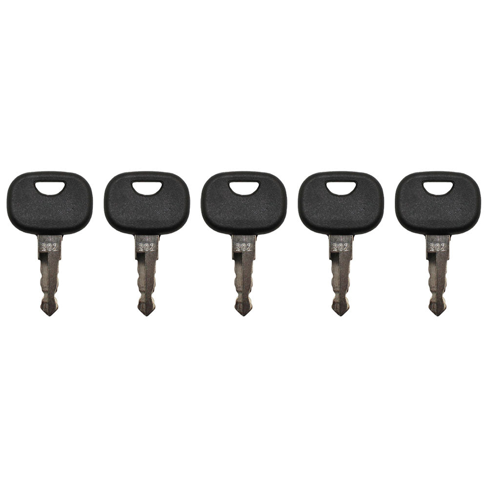 Qty 5: Key(s) Fits Volvo Replaces 202
