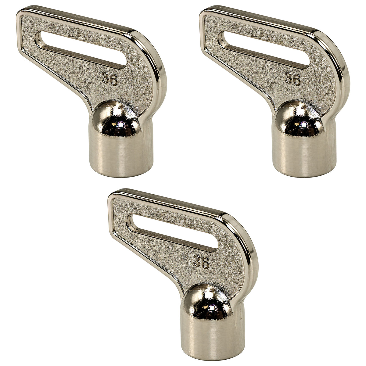 Qty 3: Key(s) Fits White Replaces 2498