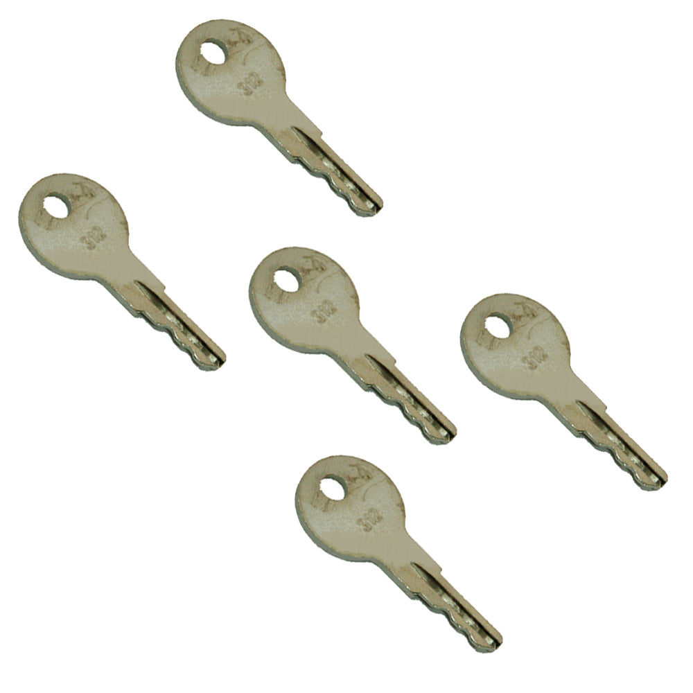 312 Pack of 5 Keys Fits Ford New Holland NH Industrial Models