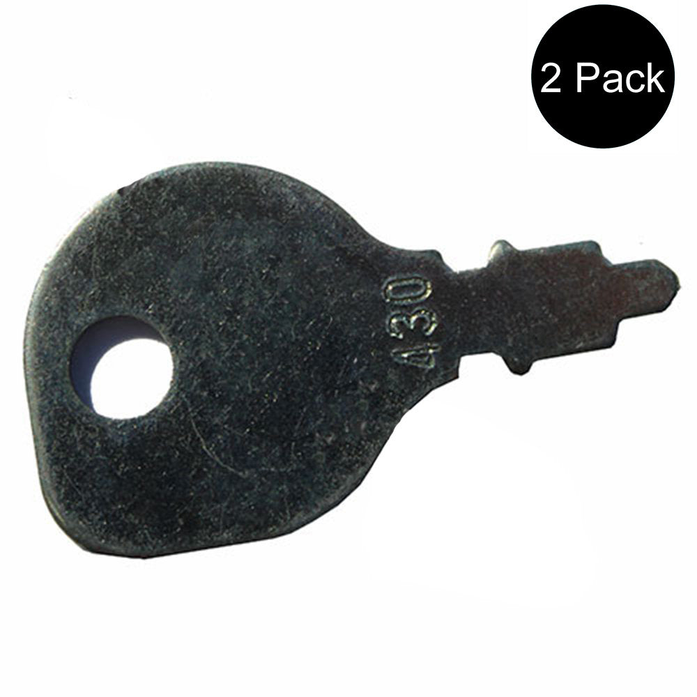 304352 Pack of 2 Keys Fits John Deere 110 111 112 140 200 300
