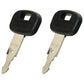 (2) Ignition Keys 459A Fits Kubota Backhoe Mini Excavator and Compact Track