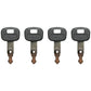 Qty 4: Key(s) Fits Kubota Replaces 459A