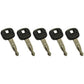 Qty 5: Key(s) Fits Kubota Replaces 459A
