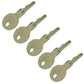 556 Pack of 5 Keys Fits New Holland Models L455 LX985 LX885 LS190 L150 LX465