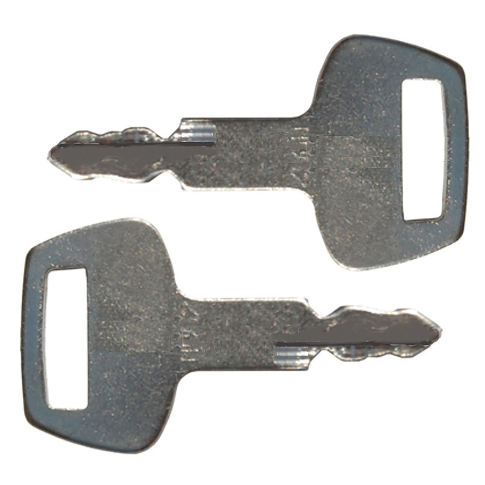 41307-00007 Pack of 2 Keys fits Hitachi Fits Bobcat Excavator Models 316 H808 70