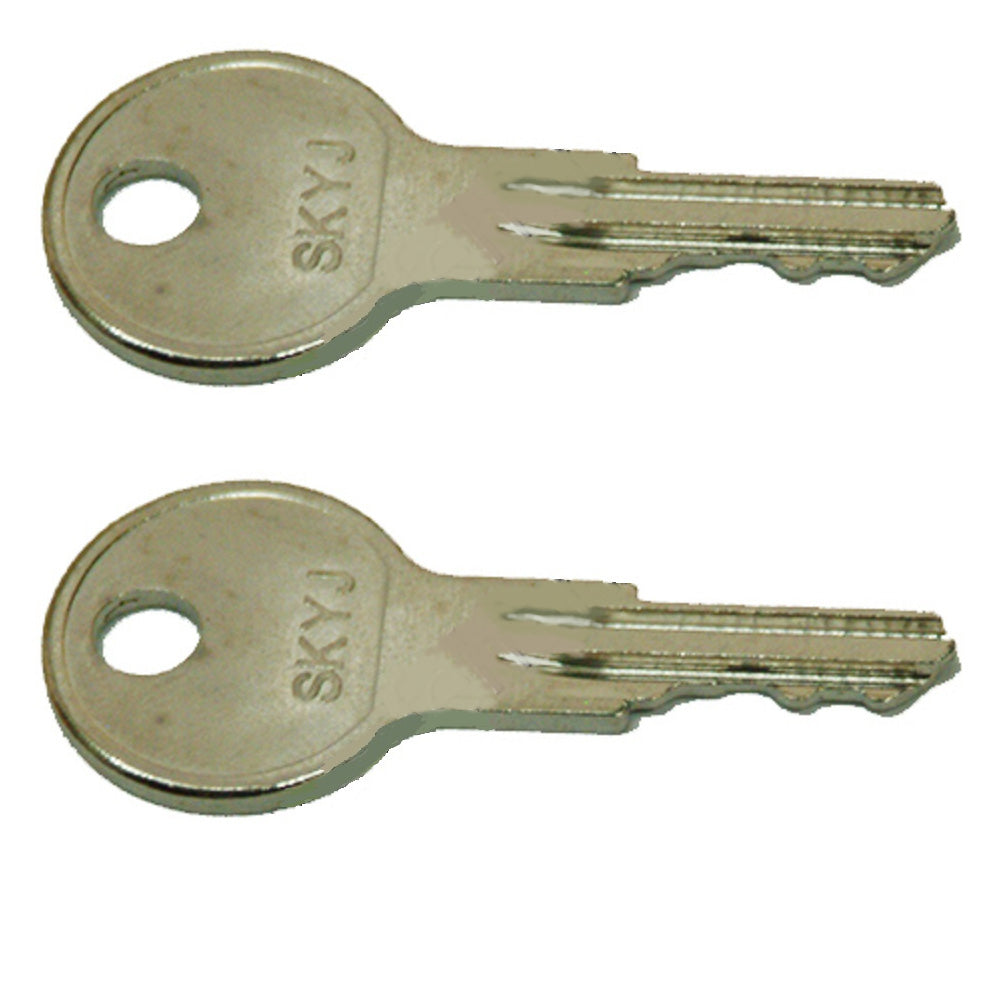 SKYJ Pack of 2 Keys for Various Sky Jack Industrial Construction Models